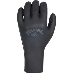 2023 Billabong Mujer 5mm Synergy Guantes De Neopreno Z4GL41 - Black